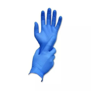 Rossify Nitrile Gloves Blue Pack of 100 | Disposable Gloves
