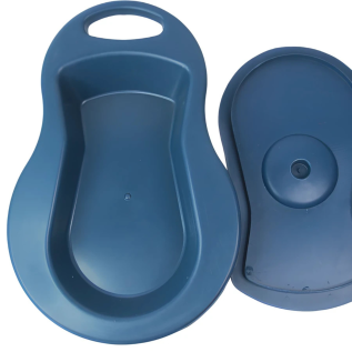 Hygienic hospital bed pan for clinics