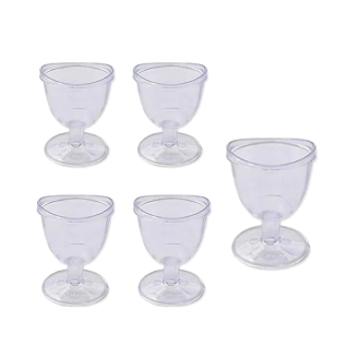 Comfortable Rossify Eye Wash Cup Pack Of 5 for daily hygiene