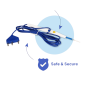 Cautery Pencil Rossify Pack of 5 | Disposable Electrosurgical Pencil | Sterile Medical-Grade Surgical Cautery Pencil Set