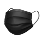 Rossify Black Mask Surgical – Premium 3 Ply Disposable Black Surgical Face Mask