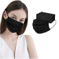 Rossify Black Mask Surgical – Premium 3 Ply Disposable Black Surgical Face Mask