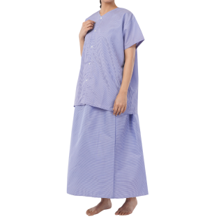 Women’s Patient Dress Comfortable Hospital Gown for Women – Soft, Breathable, and Easy to Wear for Patients