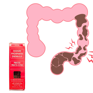 Rossify Enemox Enema - Sodium Phosphates for Constipation Relief