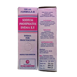 Rossify Enemox Enema - Sodium Phosphates for Constipation Relief and Gentle Colon Cleanse
