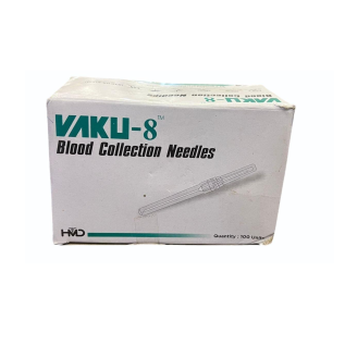Disposable blood collection needle – Vaku-8 22Gx25mm
