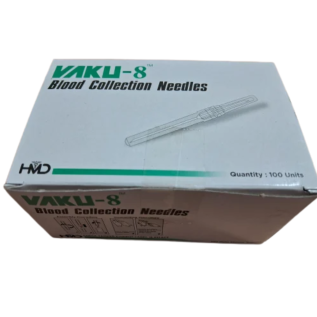 Vaku-8 disposable needle 22Gx25mm for hospital and lab use