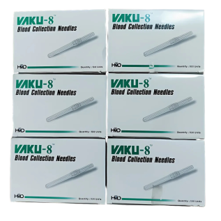 Vaku-8 Blood Collection Needle 22Gx25mm – Sterile Needle