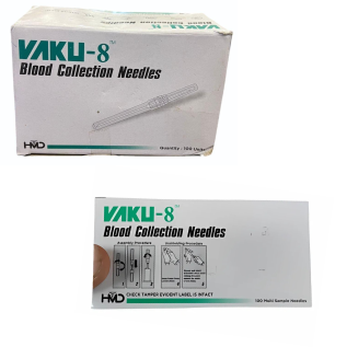 Vaku-8 Blood Collection Needle 22Gx25mm – Sterile Needle