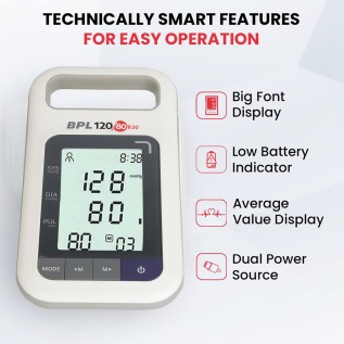 Large Digital Blood Pressure Monitor |