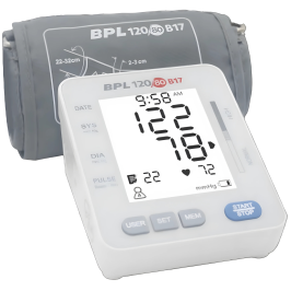 Digital Blood Pressure Monitor B17 by BPL Medical Technologies