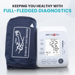 Large display Digital Blood Pressure Monitor for home and clinic