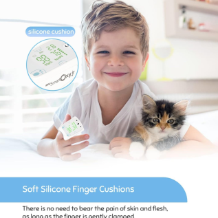 Easy-to-use Fingertip Pulse Oximeter Smart Oxy Junior by BPL