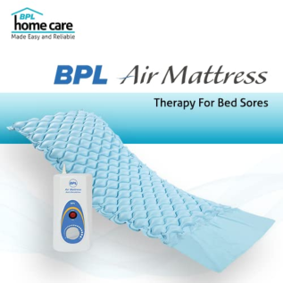 Anti bed sore air mattress with alternating pressure system