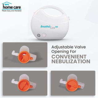 BPL BreathEzee N8 portable nebulizer machine for children and adults