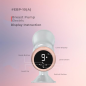 POCT Electric Breast Pump | Comfortable and Silent Electric Breast Pump for Mothers with Adjustable Suction