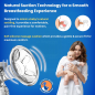 Dr Bright Well Manual Breast Pump – Comfortable Handheld Breastfeeding Pump for Easy and Safe Milk Expression