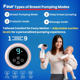 Gentle and safe Automatic Breastfeeding Pump design
