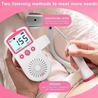 Dr Bright Well Fetal Doppler | Baby Heartbeat Monitor