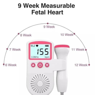 Dr Bright Well Fetal Doppler | Baby Heartbeat Monitor