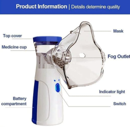 Compact Dr Bright Well Mesh Nebulizer Portable device