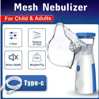 Lightweight Portable Respiratory Nebulizer for travel