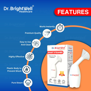 Dr Bright Well Smart Steamer spa-quality treatment