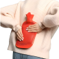 Dr Bright Well Hot Water Bottle – Comfortable Reusable Heating Bottle for Pain Relief & Warmth