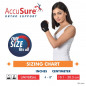 AccuSure Elastic Fitness Exercise Wrist Brace With Thumb For Men & Women