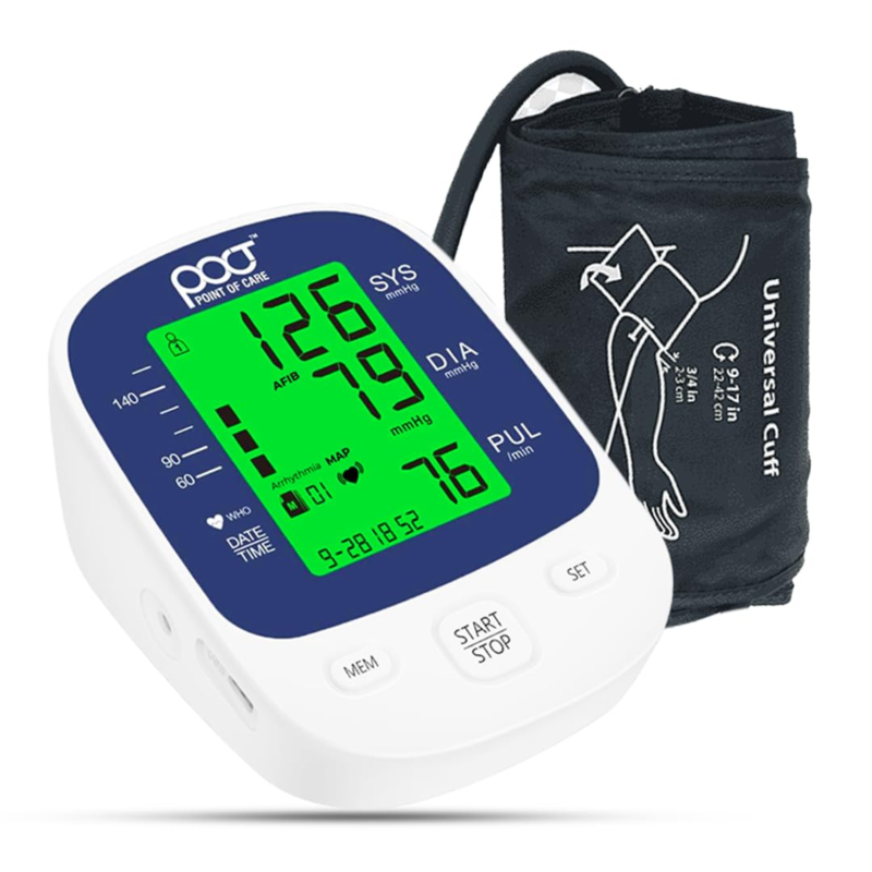 POCT Blood Pressure Monitor PBM09 ADVANCE | Accurate & Portable Digital BP Machine POCT Blood Pressure Monitor PBM09 ADVANCE | Accurate & Portable Digital BP Machine