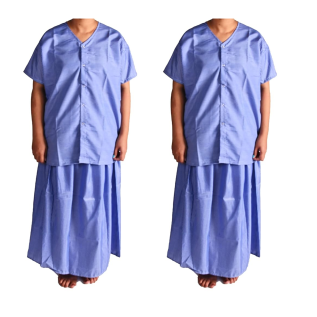 Women’s Patient Dress Comfortable Hospital Gown for Women – Soft, Breathable, and Easy to Wear for Patients