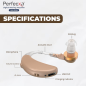 Perfecxa Hearing Amplifier VHS 0520A – Rechargeable Digital Hearing Aid for Clear Sound