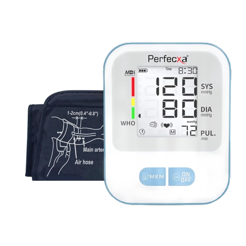 Perfecxa Digital Blood Pressure Monitor VHS-0270 – Automatic BP Machine for Accurate Health Tracking