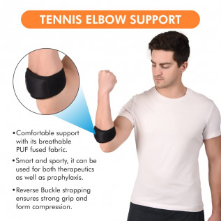 AccuSure Tennis Elbow Support - Elastic