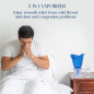 Perfexa Vaporizer 3-IN-1 for Cold and Cough Relief | Portable Steam Inhaler & Facial Steamer Perfexa Vaporizer 3-IN-1 for Cold and Cough Relief | Portable Steam Inhaler & Facial Steamer