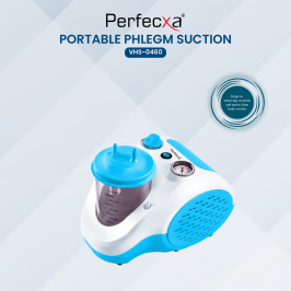 Perfexa Portable Phlegm Suction Machine for Home Use | Compact Medical Suction Unit VHS-0460