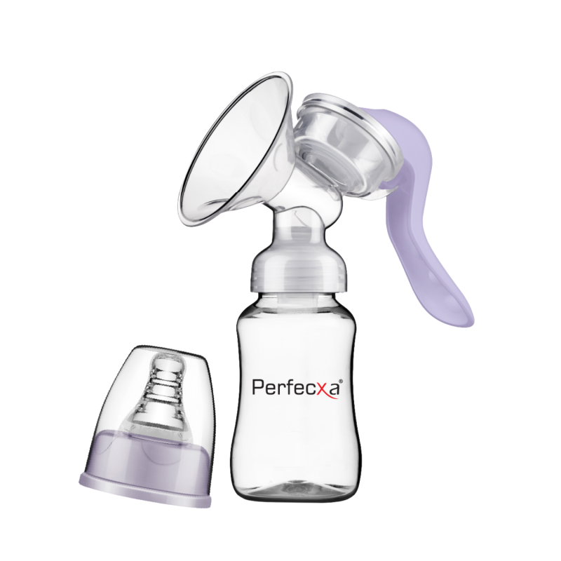 Perfecxa Manual Massage Breast Pump for Nursing Mothers | Soft Silicone Comfort Pump VHS-0290 Perfecxa Manual Massage Breast Pump for Nursing Mothers | Soft Silicone Comfort Pump VHS-0290