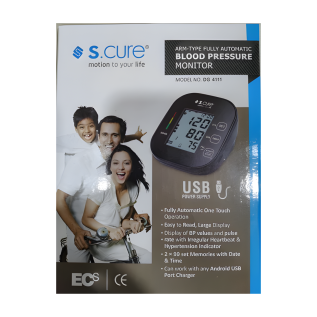 Accurate automatic blood pressure machine S.Cure Digital Blood Pressure Monitor DG4111