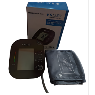 Portable S.Cure Digital Blood Pressure Monitor DG4111 for home use