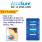 AccuSure Reusable Gel Based Hot & Cool Pack For Joints And Muscular Pain