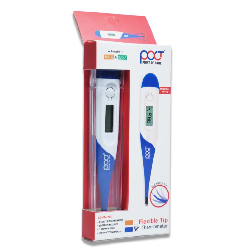 POCT Digital Thermometer PFT-10 – Accurate and Fast Reading Thermometer for Reliable Temperature Measurement