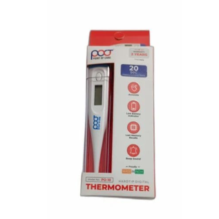 Waterproof POCT Digital Thermometer with Flexible Tip