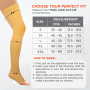 Vissco Medical Compression Stockings | Above Knee Socks