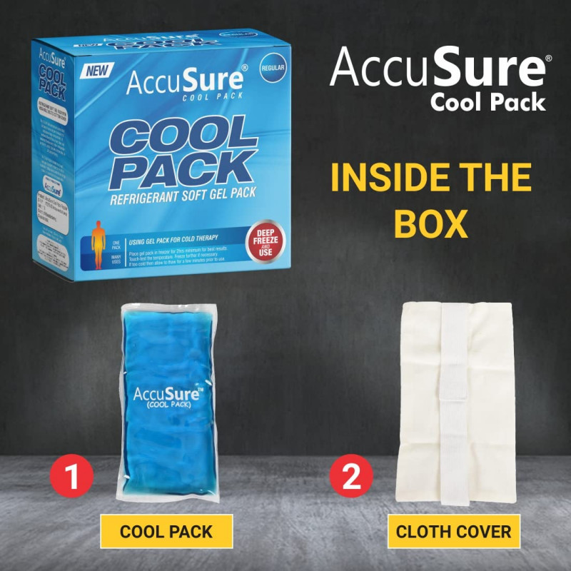 AccuSure Gel Based Cool Pack - Regular