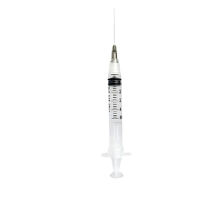 Clear barrel Unolok Single Use Luer Lock Syringe 5ml