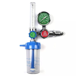 Oxygen Flow Meter with medical oxygen regulator