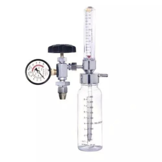 Durable medical oxygen regulator and flow meter