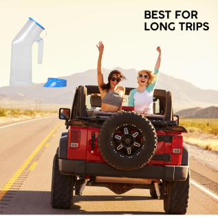 Unisex Polypropylene Urinal 1000ml – Hospital Urinal Bottle