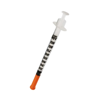 Disposable Insulin Syringe 1ml Dispovan 100IU