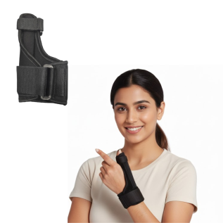 Wrist and Thumb Brace with Rossify Thumb Splice Splint